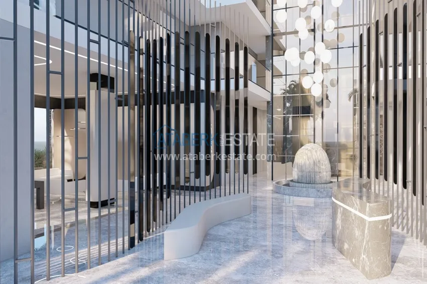 Новый проект жилого комплекса в Махмутларе на первой береговой линии 28 