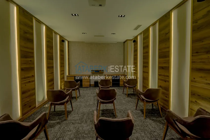 Квартира в Махмутларе с мебелью в комплексе комфорт-класса 24 