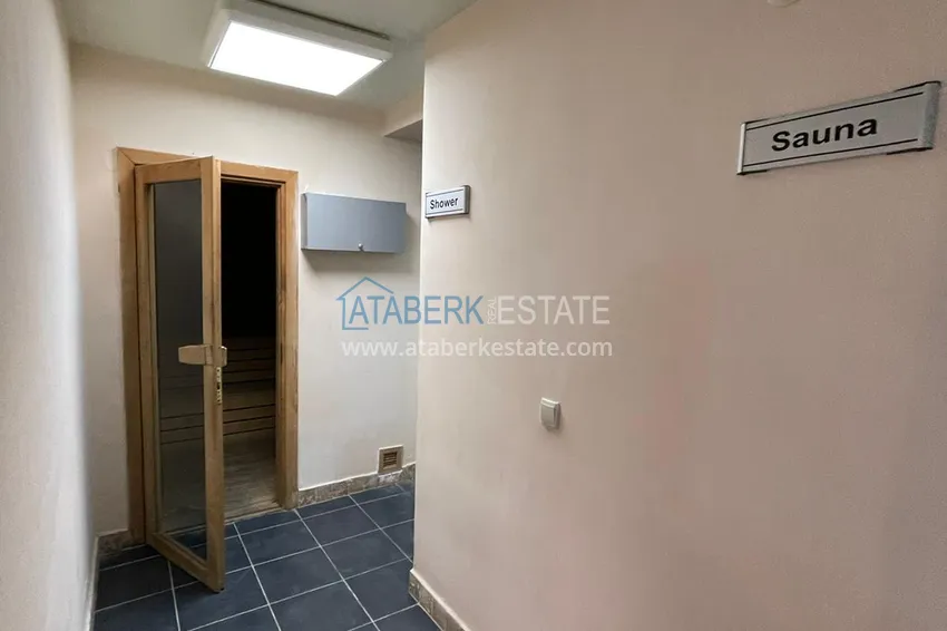 Квартира в Оба с мебелью в жилом комплексе, район ТЦ Аланиум 28 