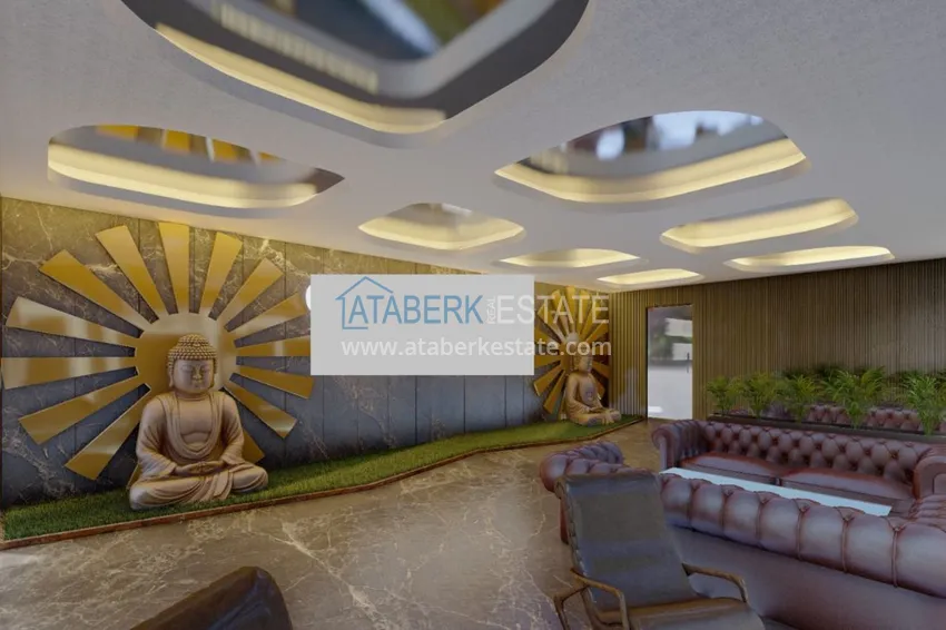 Новый проект резиденции премиального класса в центре Алании, район пляжа Клеопатра 16 