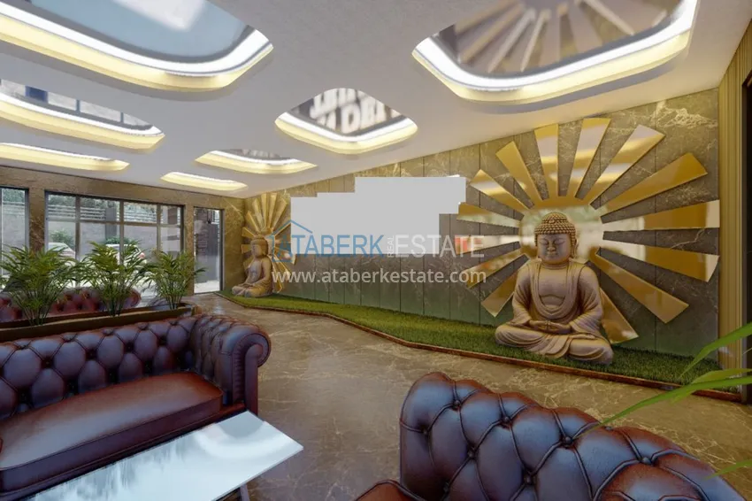 Новый проект резиденции премиального класса в центре Алании, район пляжа Клеопатра 17 