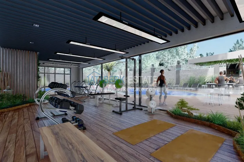 Новый проект резиденции премиального класса в центре Алании, район пляжа Клеопатра 18 