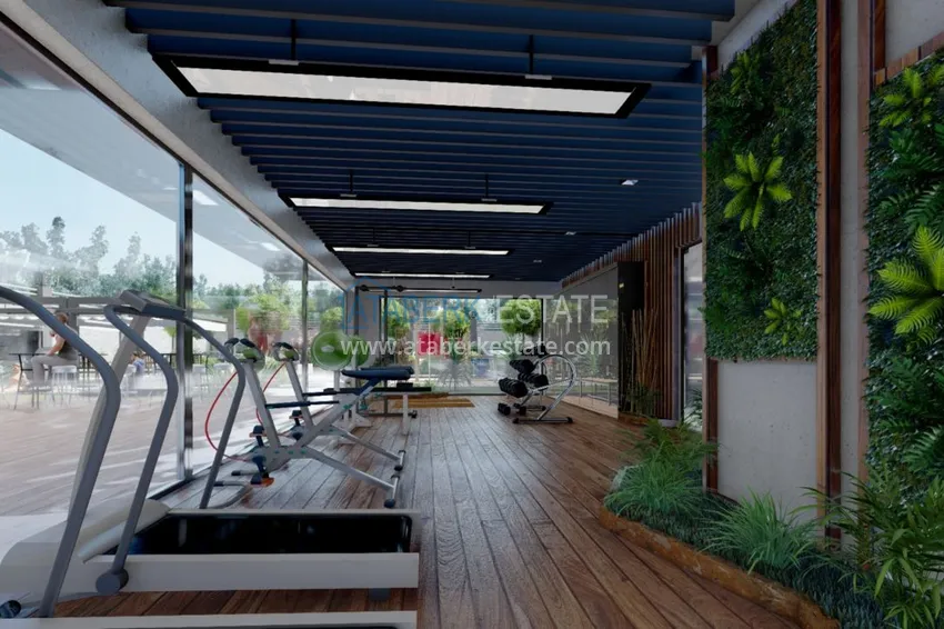 Новый проект резиденции премиального класса в центре Алании, район пляжа Клеопатра 19 