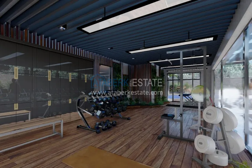 Новый проект резиденции премиального класса в центре Алании, район пляжа Клеопатра 20 