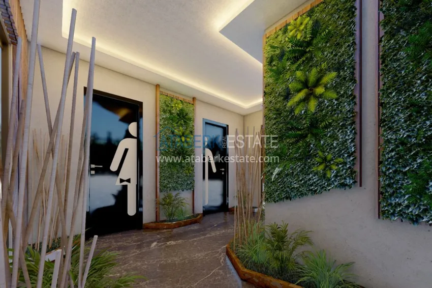 Новый проект резиденции премиального класса в центре Алании, район пляжа Клеопатра 21 