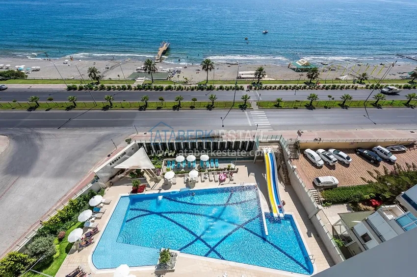 Приобрести Роскошная люксовая квартира в Махмутларе с мебелью и открытым видом на море 28 