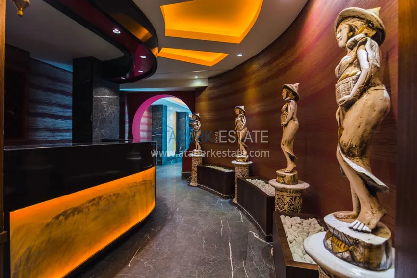 Квартира в районе Оба меблированная с видом на море и горы. Недвижимость под ВНЖ 28