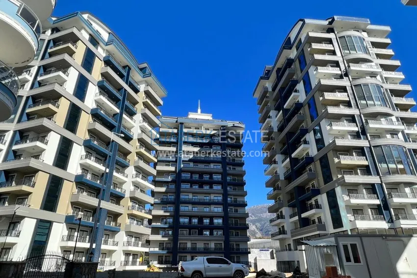 Впечатляющий модный проект жилого комплекса в Махмутларе 3 