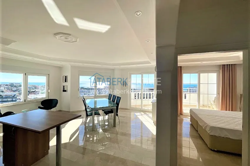 Приобрести Пентхаус-дуплекс в Тосмуре меблированный с видом на море  2 