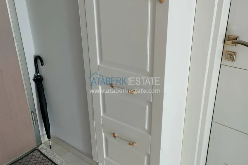 Приобрести Квартира в Махмутларе с современной мебелью, застекленным балконом и прямым видом на море 2 