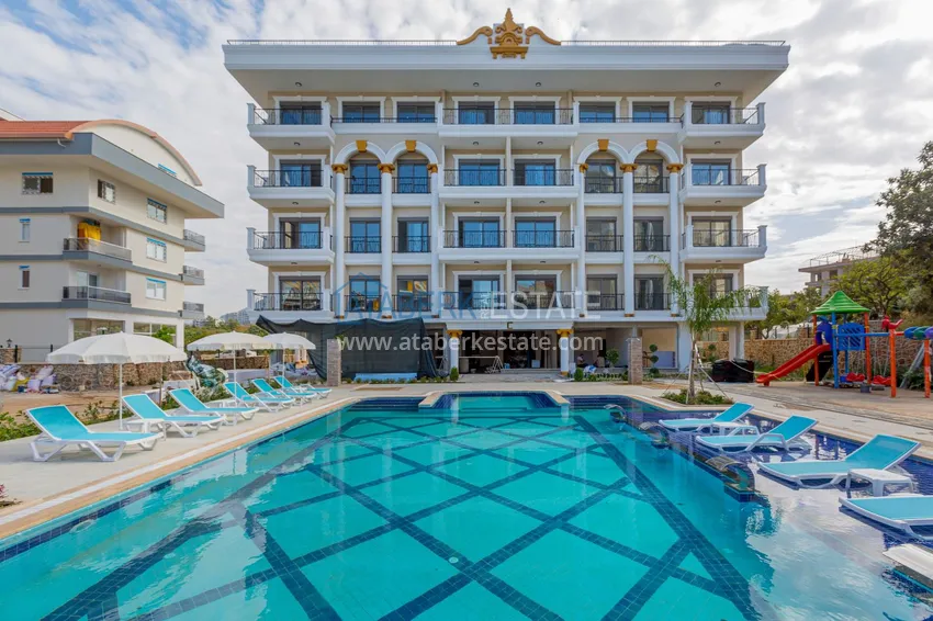 Квартира в районе Оба с качественной чистовой отделкой и видом на горы 2 