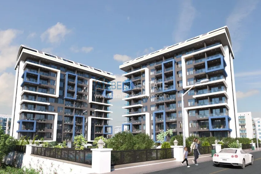 Инвестиционно-привлекательный проект в центре Аланьи – район пляжа Клеопатра 2 