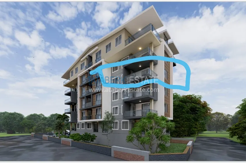 Квартира в Газипаше от инвестора в строящемся комплексе 2 