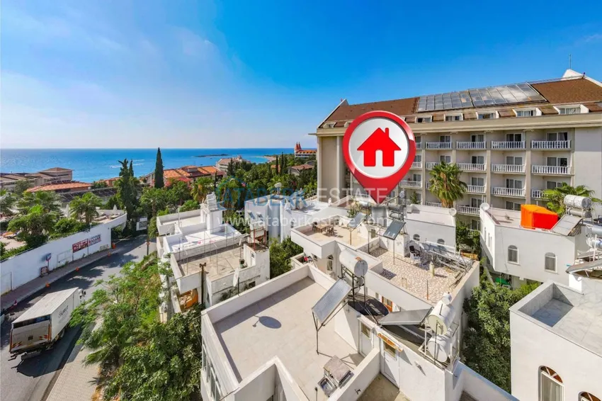 Двухэтажная квартира в районе Окурджалар в комплексе закрытого типа 2 