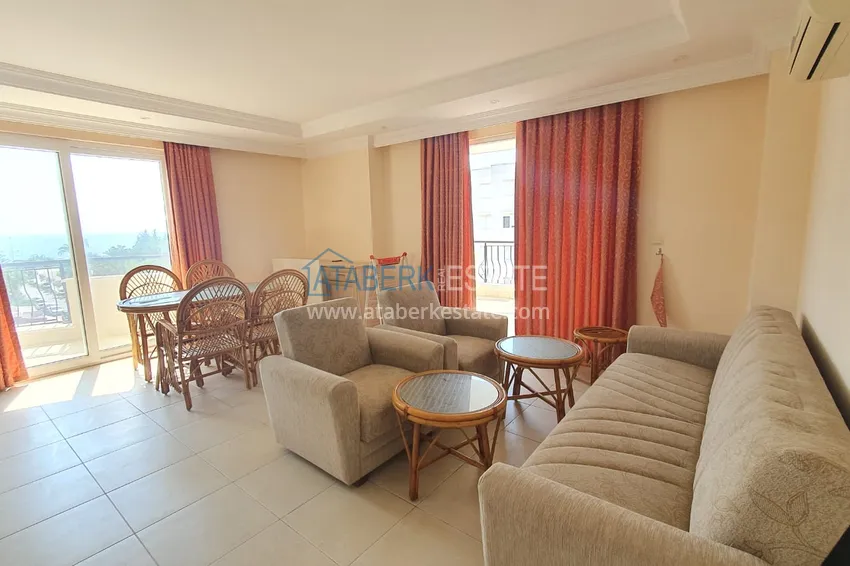 Приобрести Квартира с мебелью и видом на море в Алании, Махмутларе 2 