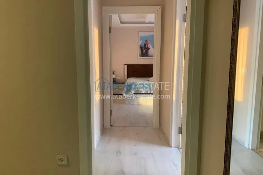 Приобрести Квартира в Махмутларе с мебелью, застекленным балконом и видом на море  2 