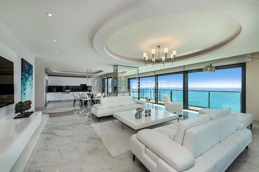 Приобрести Роскошная люксовая квартира в Махмутларе с мебелью и открытым видом на море 2 