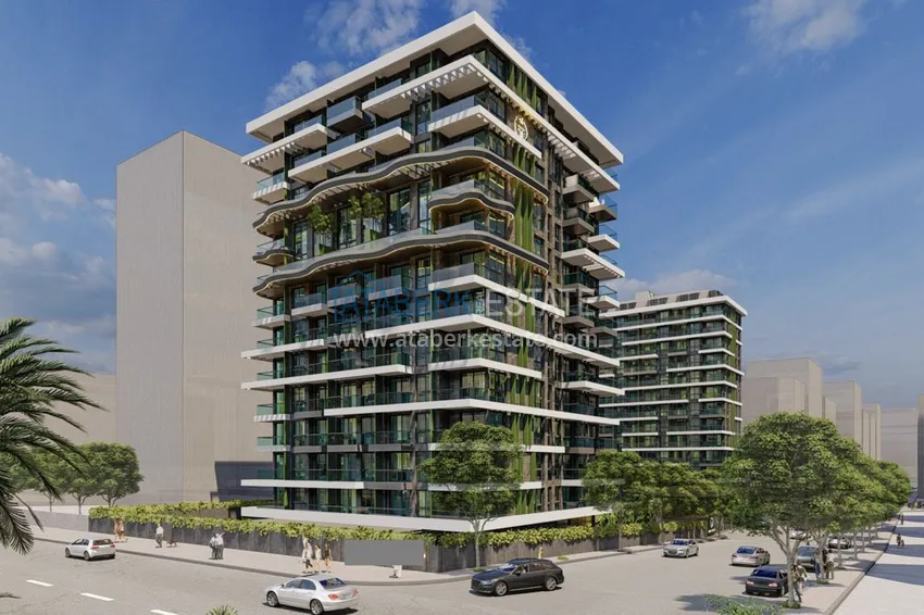 Новый проект жилого комплекса в Махмутларе на первой береговой линии 3 