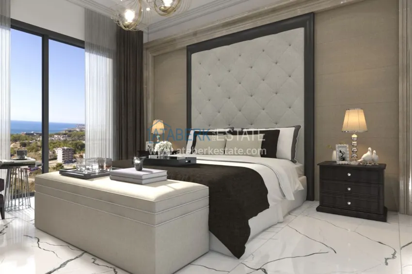 Приобрести Новый строящийся проект в Алании, район Авсаллар 4 