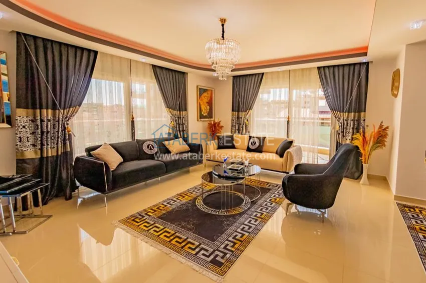 Приобрести Квартира с мебелью, видом на море и горы в Махмутларе  4 