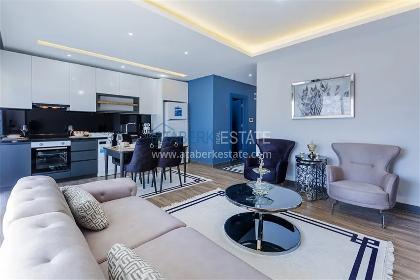 Приобрести Пентхаус-дуплекс в Махмутларе с новой мебелью в молодом комплексе  2 