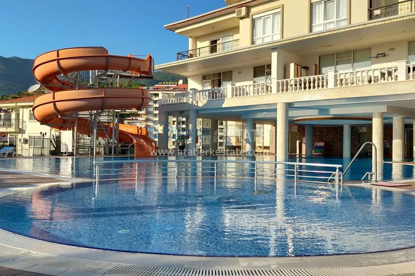 Квартира в Джикджилли двухкомнатная с мебелью, видом на море и горы  3 