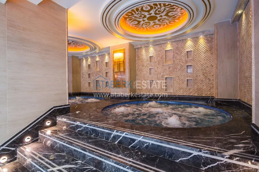 Квартира в районе Оба меблированная с видом на море и горы. Недвижимость под ВНЖ 33