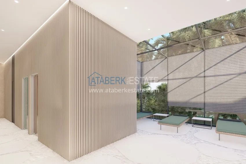 Новый проект жилого комплекса в Махмутларе на первой береговой линии 37 