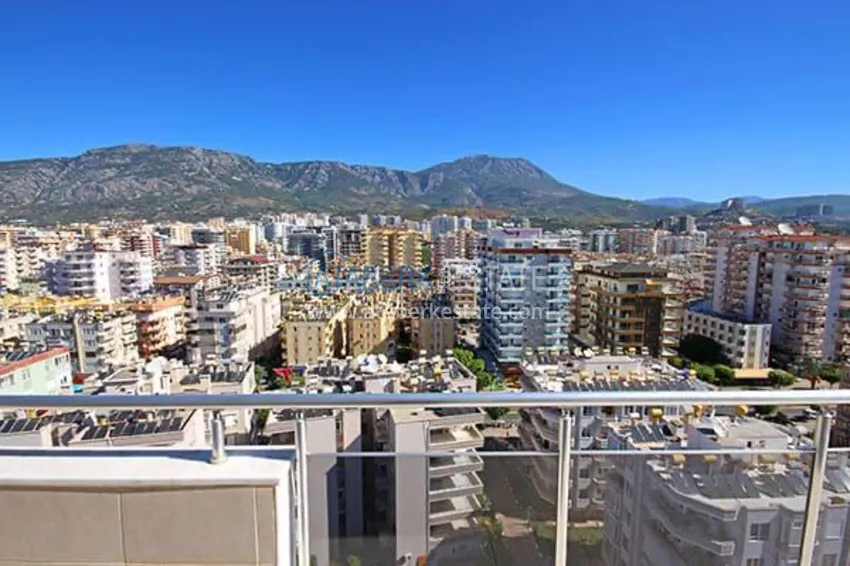 Приобрести Пентхаус в Махмутларе с прямым видом на море, первая береговая  37 