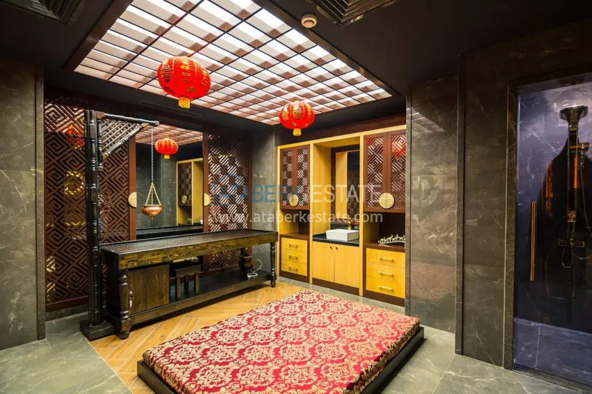 Квартира в районе Оба меблированная с видом на море и горы. Недвижимость под ВНЖ 35