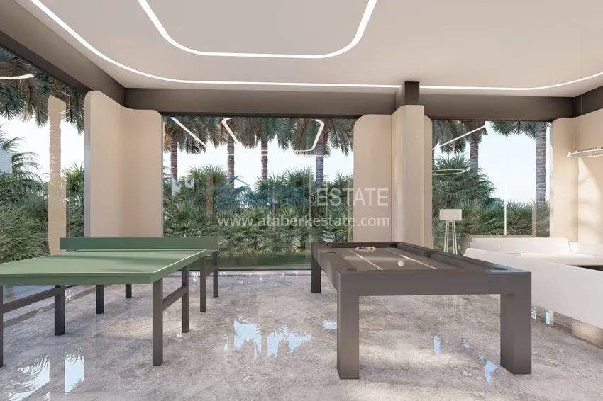 Новый проект жилого комплекса в Махмутларе на первой береговой линии 39 