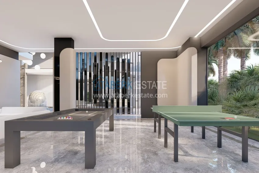 Новый проект жилого комплекса в Махмутларе на первой береговой линии 40 