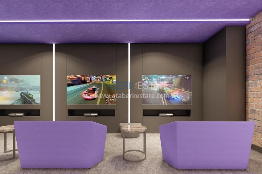 Новый проект жилого комплекса в Махмутларе на первой береговой линии 43 