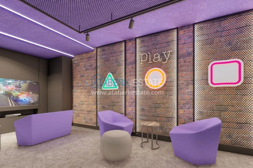 Новый проект жилого комплекса в Махмутларе на первой береговой линии 45 