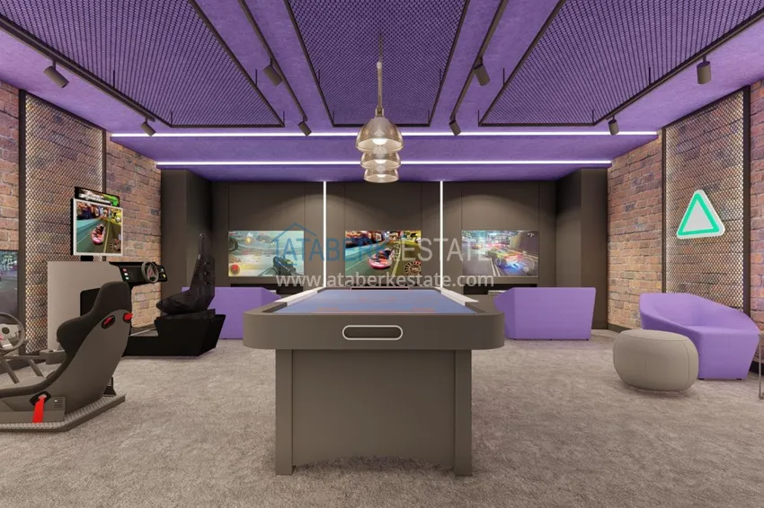 Новый проект жилого комплекса в Махмутларе на первой береговой линии 46 