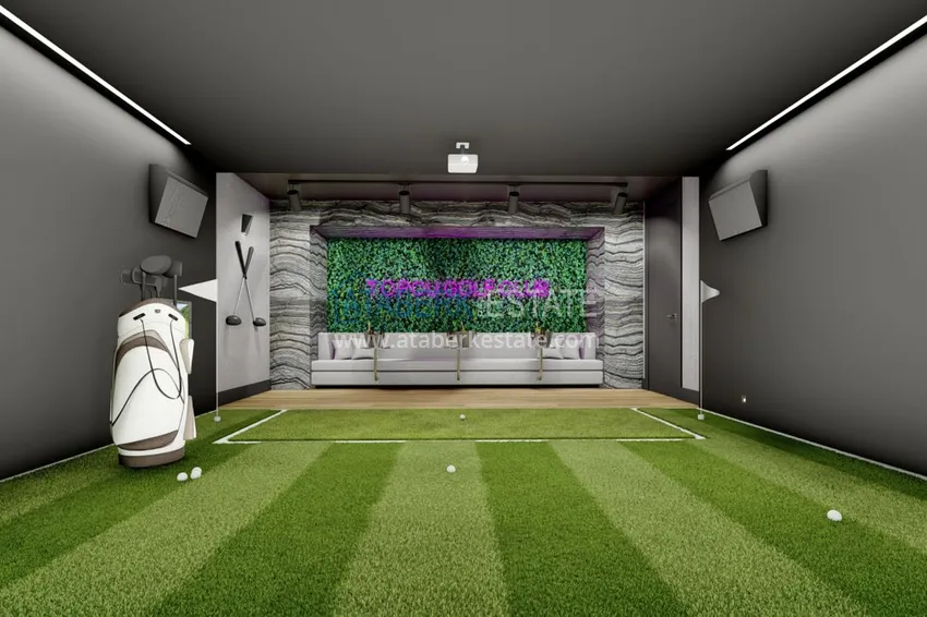 Новый проект жилого комплекса в Махмутларе на первой береговой линии 47 