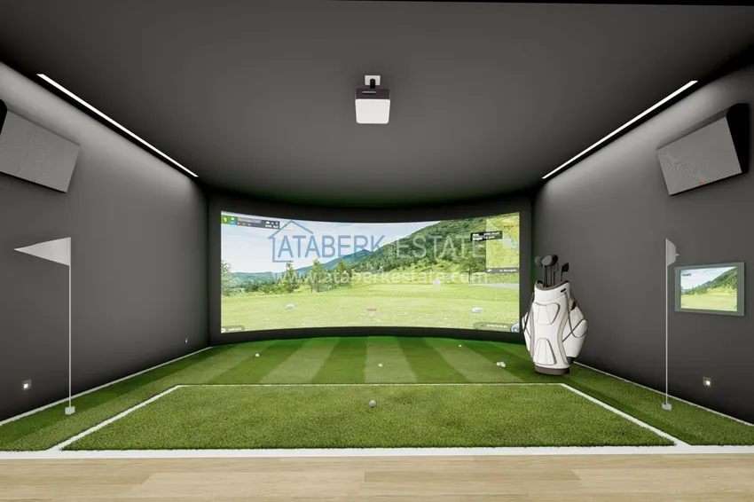 Новый проект жилого комплекса в Махмутларе на первой береговой линии 48 