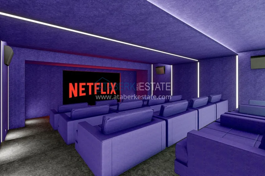 Новый проект жилого комплекса в Махмутларе на первой береговой линии 49 