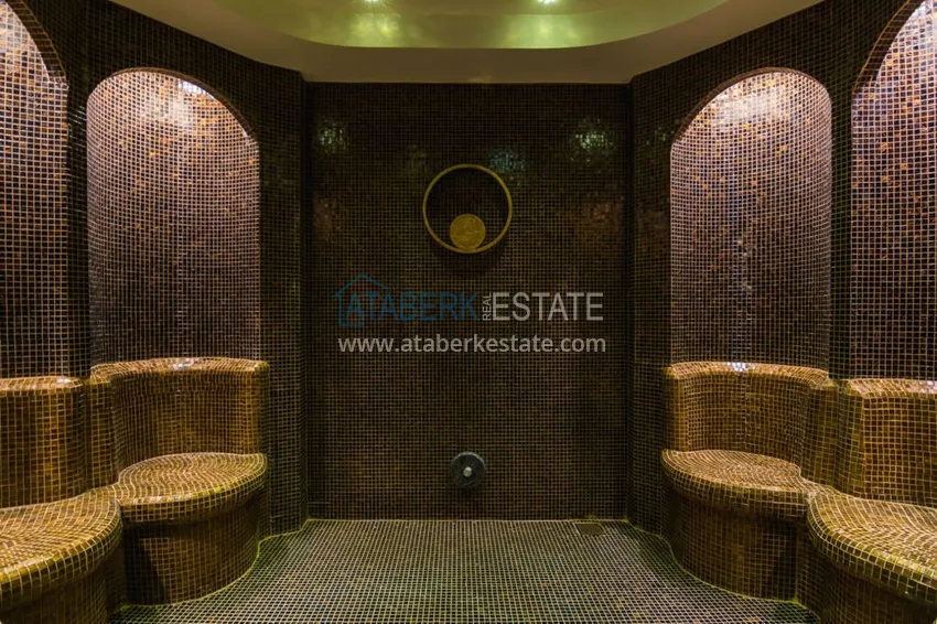 Квартира в районе Оба меблированная с видом на море и горы. Недвижимость под ВНЖ 38