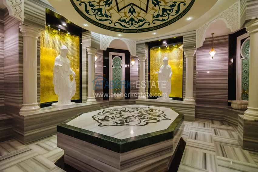 Квартира в районе Оба меблированная с видом на море и горы. Недвижимость под ВНЖ 39