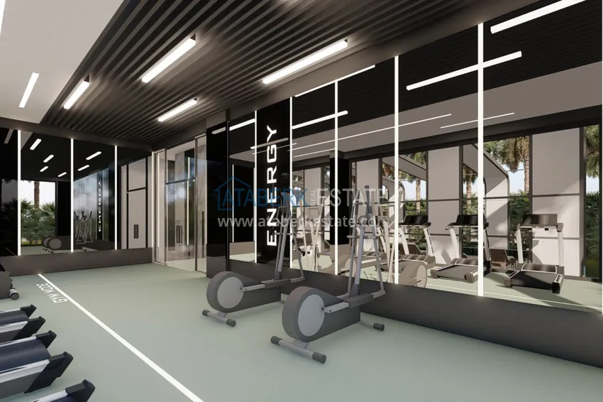 Новый проект жилого комплекса в Махмутларе на первой береговой линии 53 