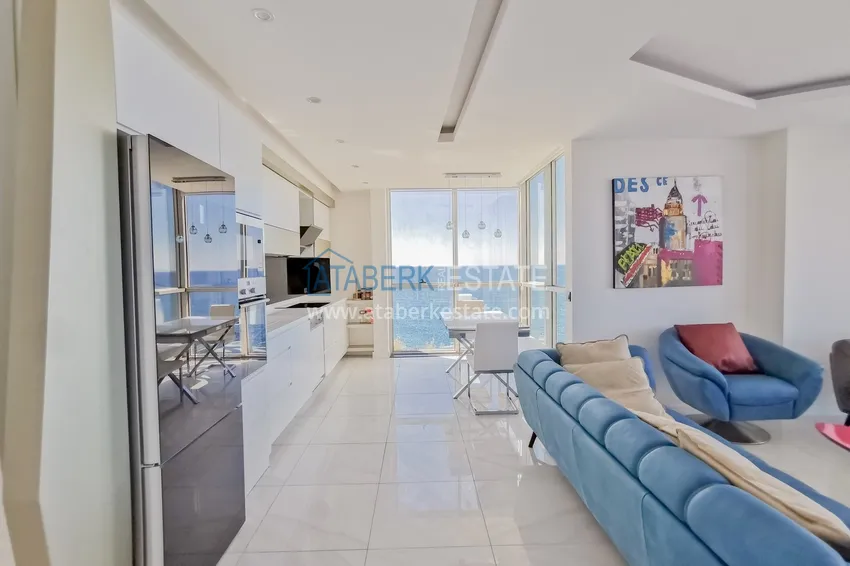 Приобрести Квартира в Каргыджаке меблированная с потрясающим видом на море 3 