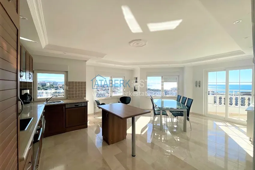 Приобрести Пентхаус-дуплекс в Тосмуре меблированный с видом на море  3 