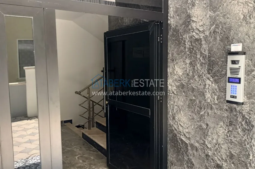 Квартира Махмутларе с мебелью в новом жилом комплексе 4 