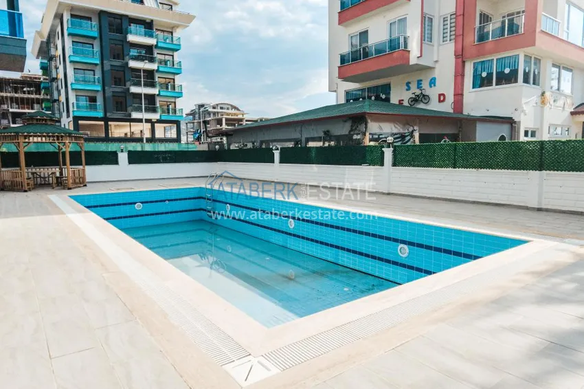 Квартира в Каргыджаке с новой мебелью и видом на море в молодом комплексе  3 