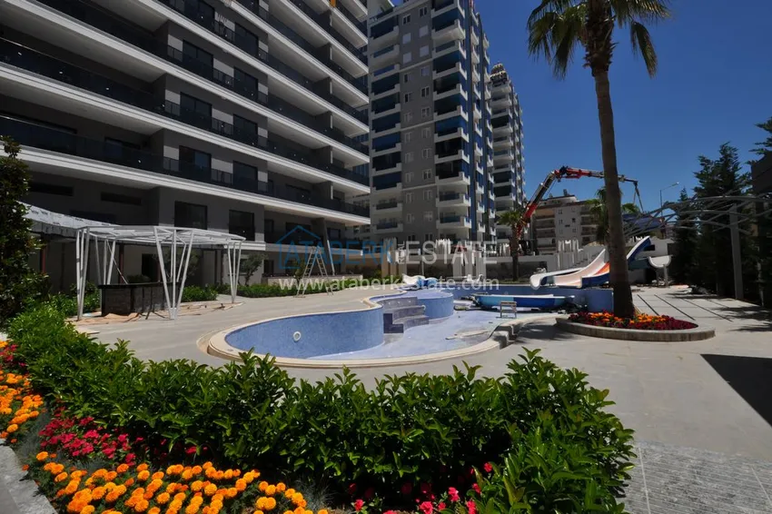 Квартира в Махмутларе с мебелью в комплексе комфорт-класса 3 