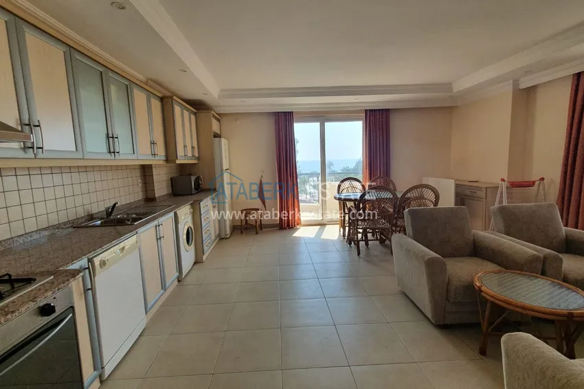 Приобрести Квартира с мебелью и видом на море в Алании, Махмутларе 3 