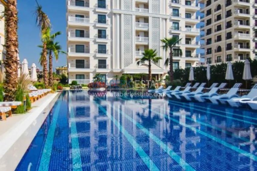 Квартира в районе Оба меблированная с видом на море и горы. Недвижимость под ВНЖ 3