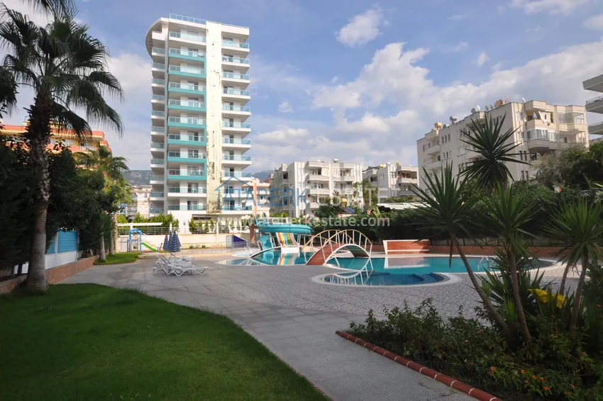 Квартира в Махмутларе с современной мебелью, застекленным балконом и прямым видом на море 5 