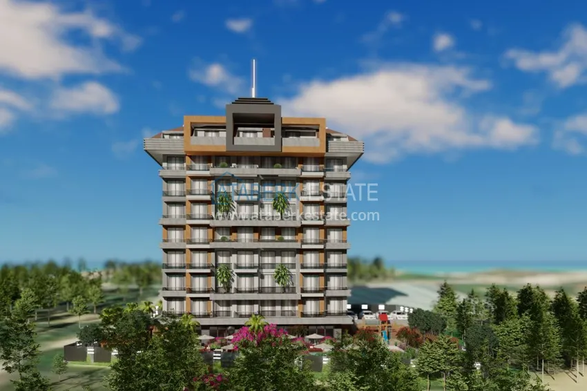 Новый инвестиционно-привлекательный проект жилого комплекса в Авсаллар  1 